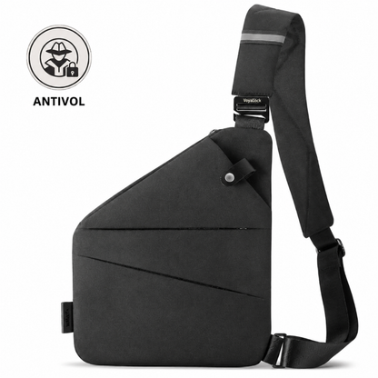 VoyaLock – Sac bandoulière antivol compact à fermetures cachées